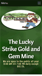 Mobile Screenshot of luckystrikegoldandgem.com